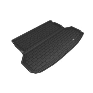 3D MAXpider Custom Fit Kagu Black Cross Fold Cargo Liner (Black) Compatible with Subaru Forester 2019-2024 - Cargo Liner