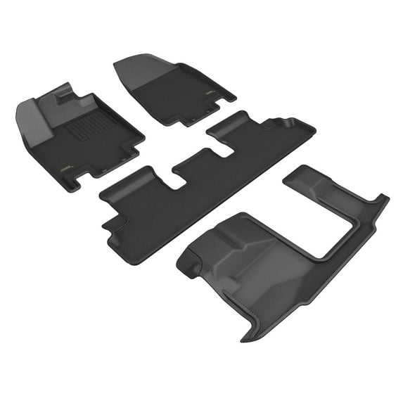 3D MAXpider L1NS14801509 Nissan Pathfinder 8-Seat 2022-2024 Kagu Black R1 R2 R3