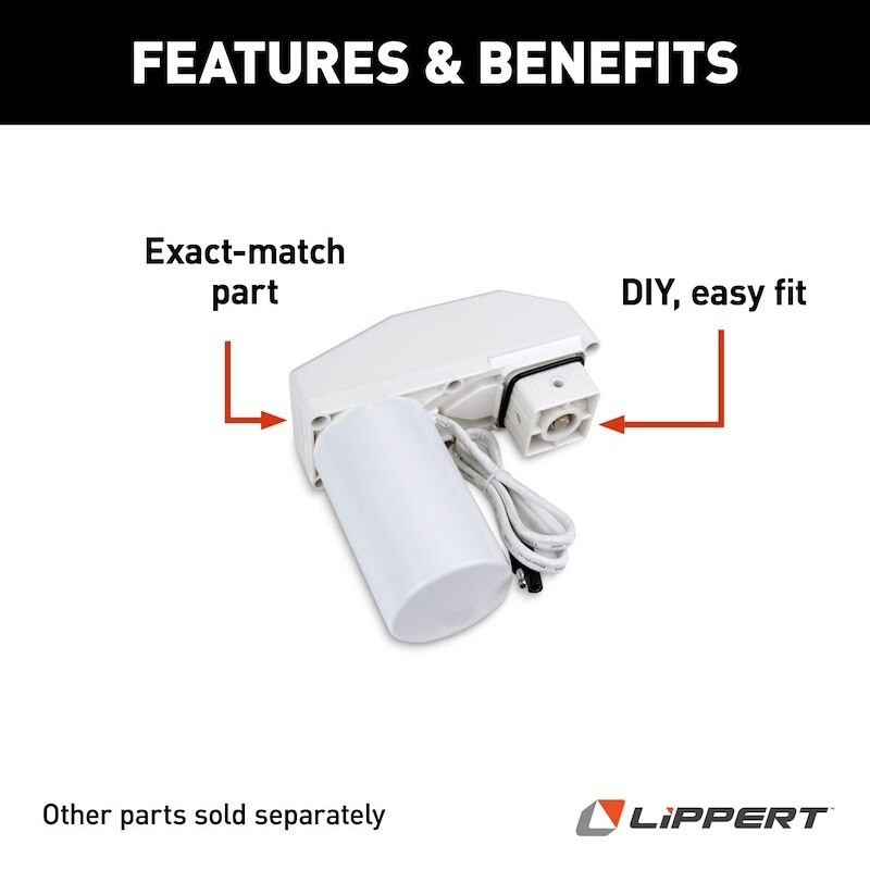 Lippert Components 182515 Camper Jack Motor Happijac; For Happijac Camper Jacks - Image 2