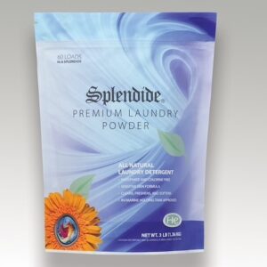 Splendide 1003 Laundry Detergent 3 Pound High-Efficiency Powder Zip Lock Pack