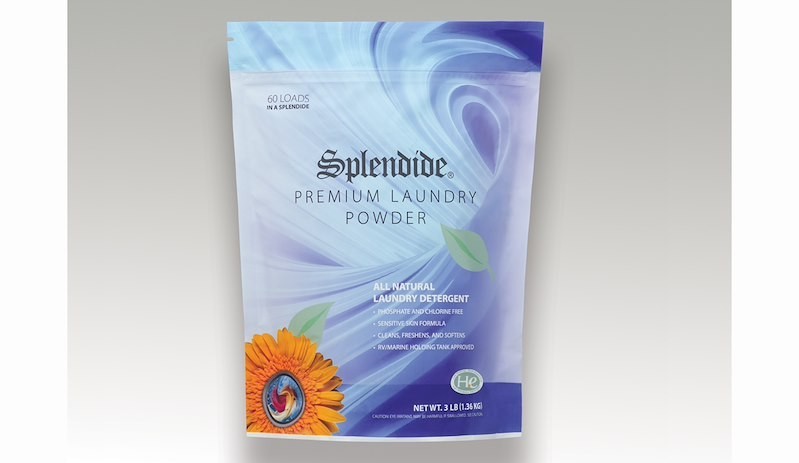 Splendide 1003 Laundry Detergent 3 Pound High-Efficiency Powder Zip Lock Pack