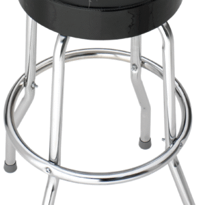 PLASTICOLOR DARTH VADER GARAGE STOOL 004779R01 Round Vinyl Seat Non-Swivel Black