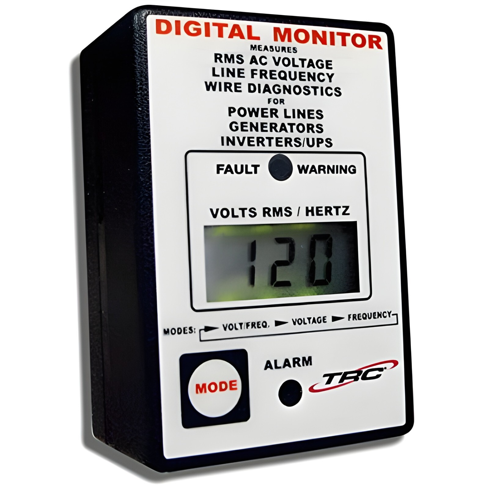 SouthWire Corp AECM200206 Circuit Tester RMS Voltage Frequency Meter LCD Display