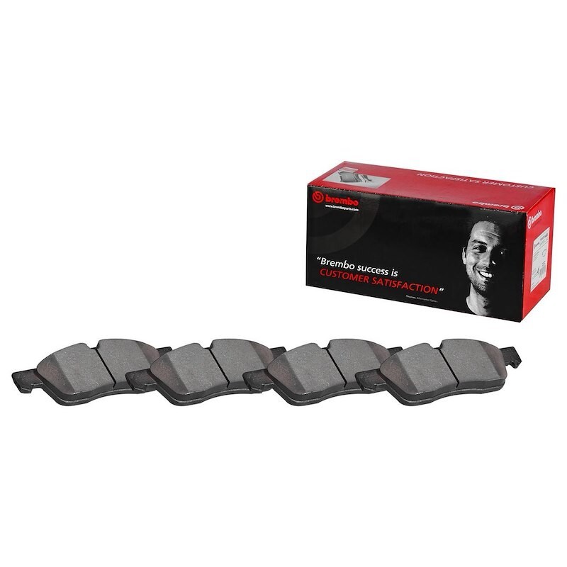 Brembo P37021N Brake Pad Set of 4 NAO FMSI D1709-8932 Ceramic For 14-23 Cherokee - Image 2