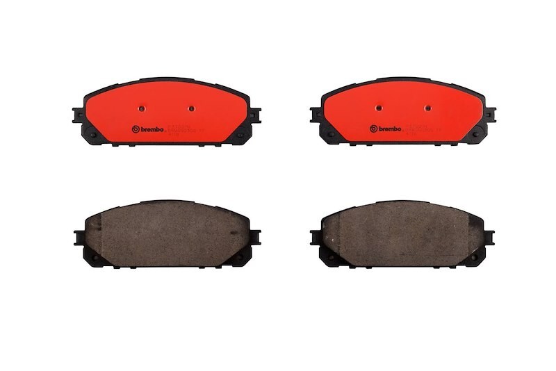 Brembo P37021N Brake Pad Set of 4 NAO FMSI D1709-8932 Ceramic For 14-23 Cherokee - Image 3