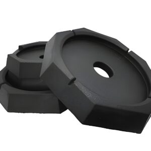 SnapPad HI8BSP4 For 8" Front & 11.5" Back Round Jack Foot Compatible With HWH; 4