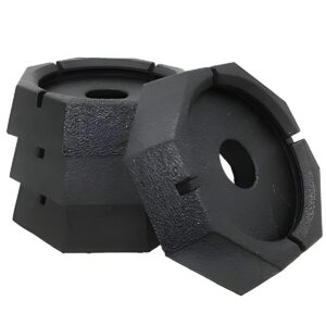 SnapPad MN6SP4 Leveling Jack Foot Pad Mini Fits 6 Inch Round Jack Foot BAL BigFT