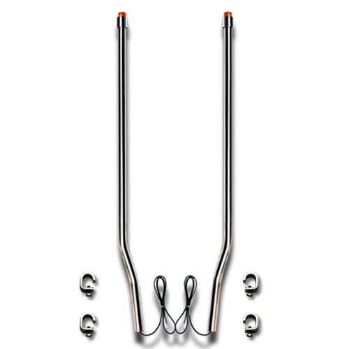 Bores 731-514 Bumper Guide With LED Amber Light For Ford F250 F350 Super Duty - Image 2