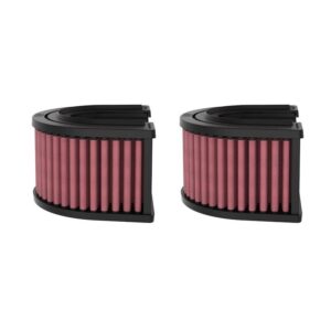 K & N Filters E-0631 Air Filter Washable Cotton Gauze Set Of 2 For C8 Corvette
