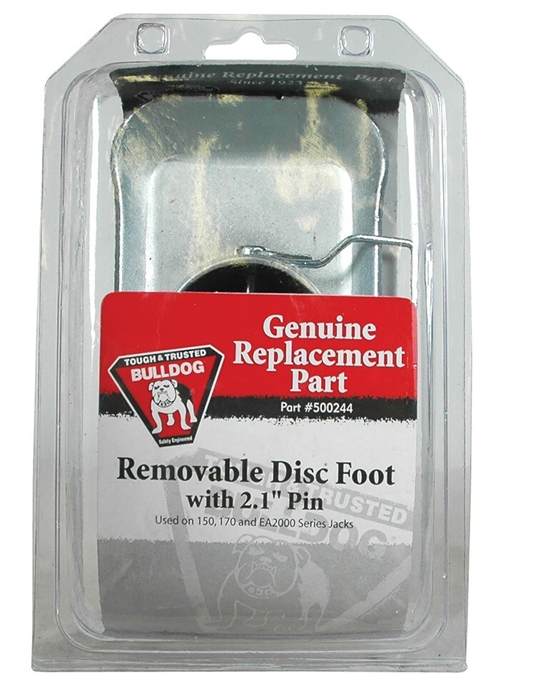 Bulldog 500244 Trailer Tongue Jack Foot Plate for 2000 To 5000 LB Capacity Jack - Image 2