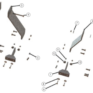 Legend Fleet FO0414-UKRS1A Mounting Bracket Use With UpStep RS3 Entry Step