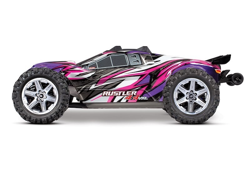 Traxxas 67076-4-PINK Remote Control Vehicle; RUSTLER ® VXL; Stadium Truck; 1/10 - Image 3