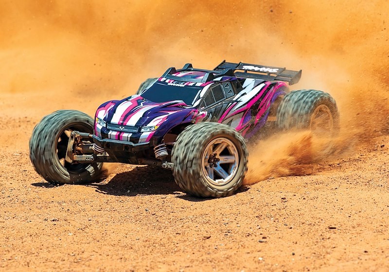 Traxxas 67076-4-PINK Remote Control Vehicle; RUSTLER ® VXL; Stadium Truck; 1/10 - Image 5