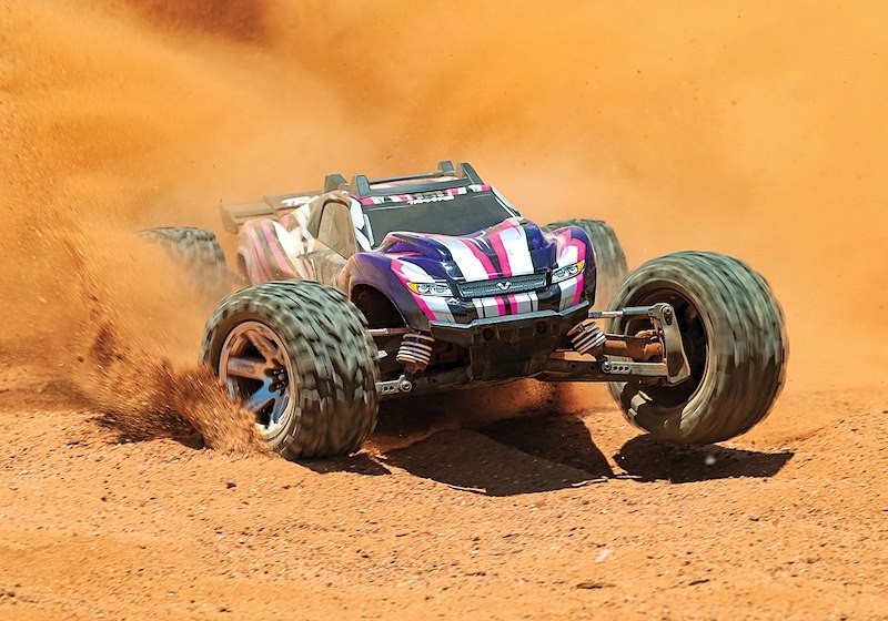 Traxxas 67076-4-PINK Remote Control Vehicle; RUSTLER ® VXL; Stadium Truck; 1/10 - Image 6