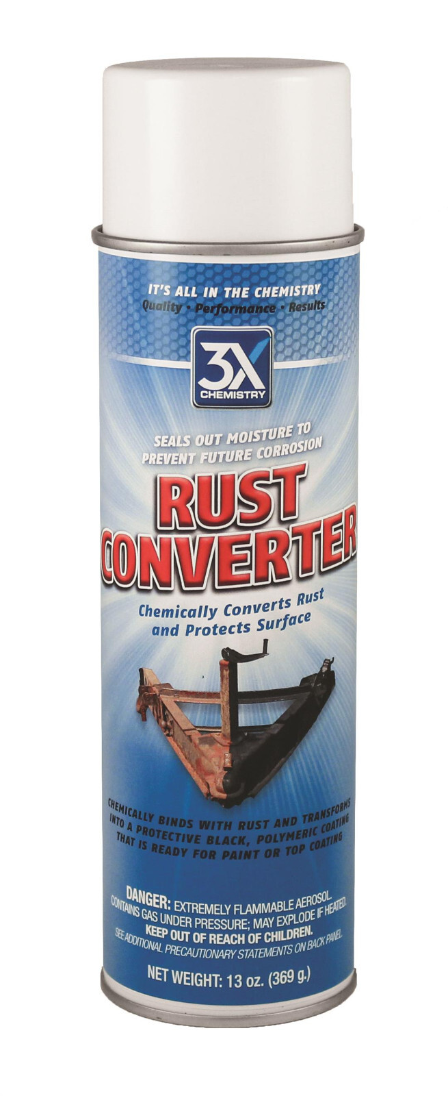 AP Products RUST CONVERTER-AEROSOL 153 3X Chemistry; Used As a Rust Neutralizer