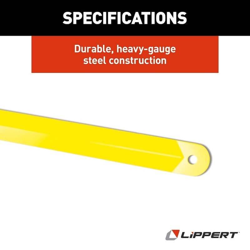 Lippert Components 1134122 RV Trailer Stabilizer Jack Stand Lock Arm Support - Image 5