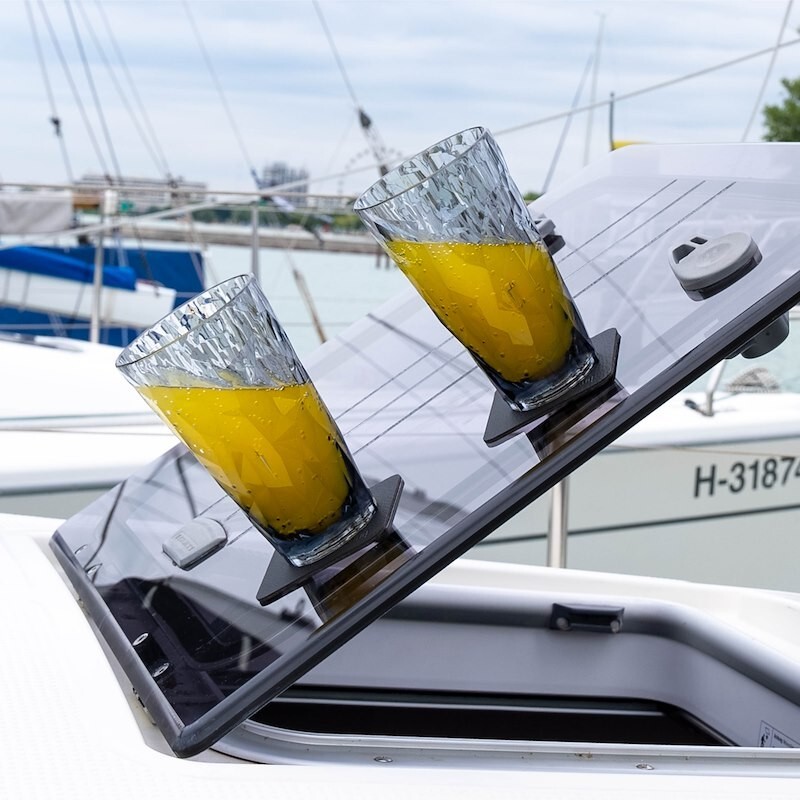 Silwy Magnetic KO-LD-G-2 Drinking Glass; LONGDRINK; Magnetic Juice Glass Boat RV