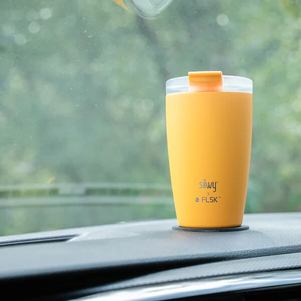 Silwy Magnetic SYFL-TC-SU Magnetic Base RV BOAT CAR SUV Stainless 12 OZ ORANGE - Image 4