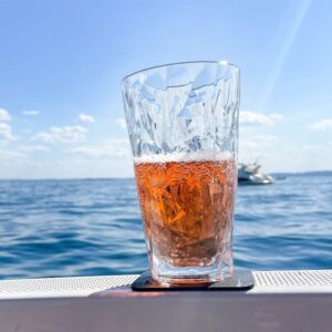 Silwy Magnetic KO-LD-C-2 LONGDRINK Boat RV Drinking Glass Plastic 10 OZ Set of 2