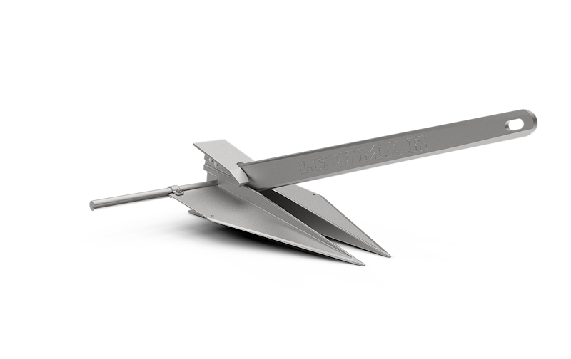 Lewmar HKG-S12 Boat Anchor; Deep Water; Fluke Style; Holds Up To 32 Foot Length