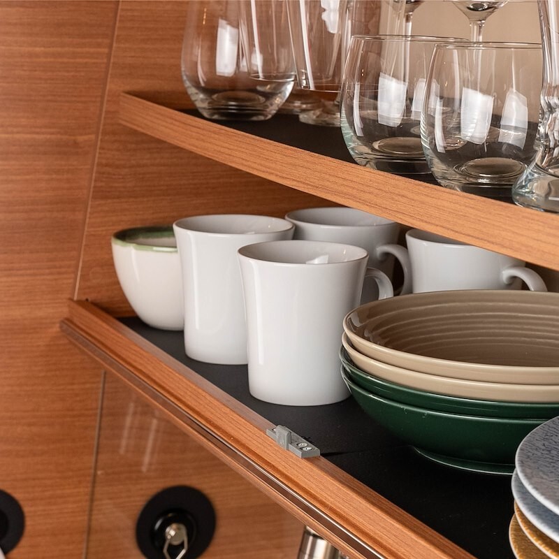 Silwy Magnetic S027-1402-2-B Mug Magnetic Cup W/ Handle RV BOAT Porcelain 9.1 OZ - Image 4