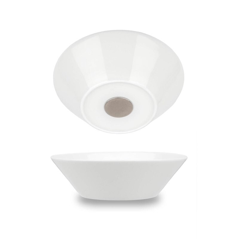 Silwy Magnetic S0PB-1312-2 RV BOAT Serving Bowl White 13.5 OZ Plastic Set of 2 - Image 2