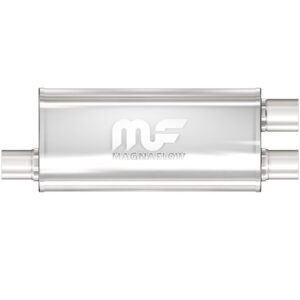 Magnaflow Performance 12266 Exhaust Muffler 5 Inch x 8 Inch Oval Satin Stainless