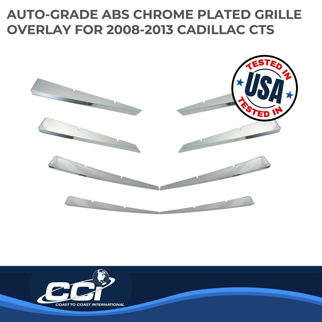 NEW Coast To Coast IWCGI76 Grille Insert; Overlay; For 2008-2013 Cadillac CTS - Image 2
