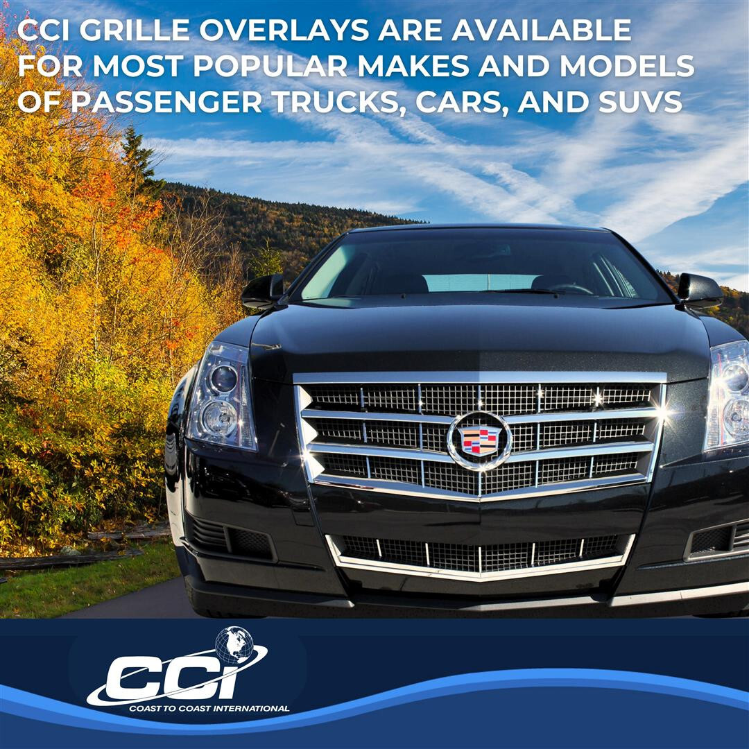 NEW Coast To Coast IWCGI76 Grille Insert; Overlay; For 2008-2013 Cadillac CTS - Image 5
