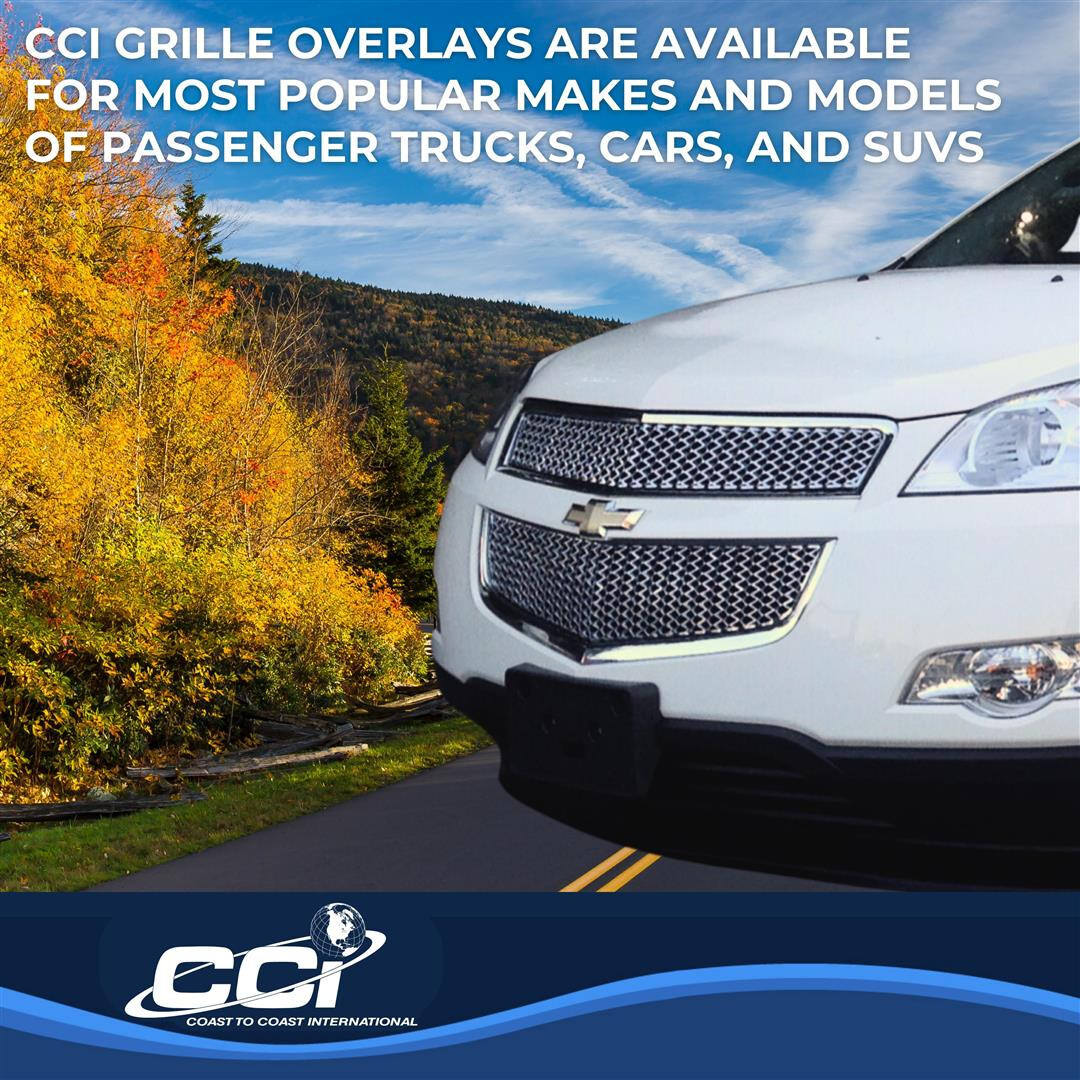 Coast To Coast IWCGI75 Grille Insert; Overlay; For 2009-2012 Chevrolet Traverse - Image 5