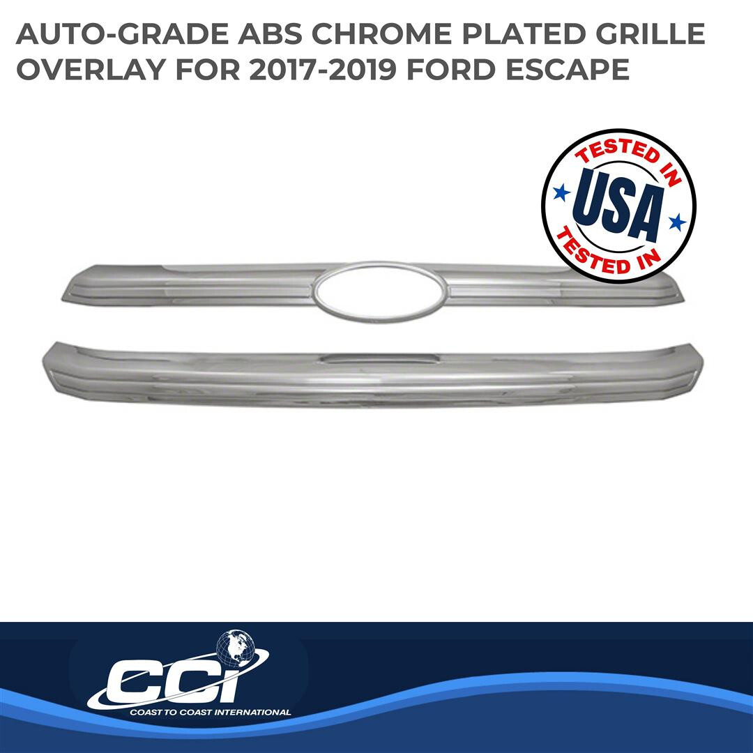 Coast To Coast IWCGI148 Grille Insert; Overlay; For 2017-2019 Ford Escape S SE - Image 2
