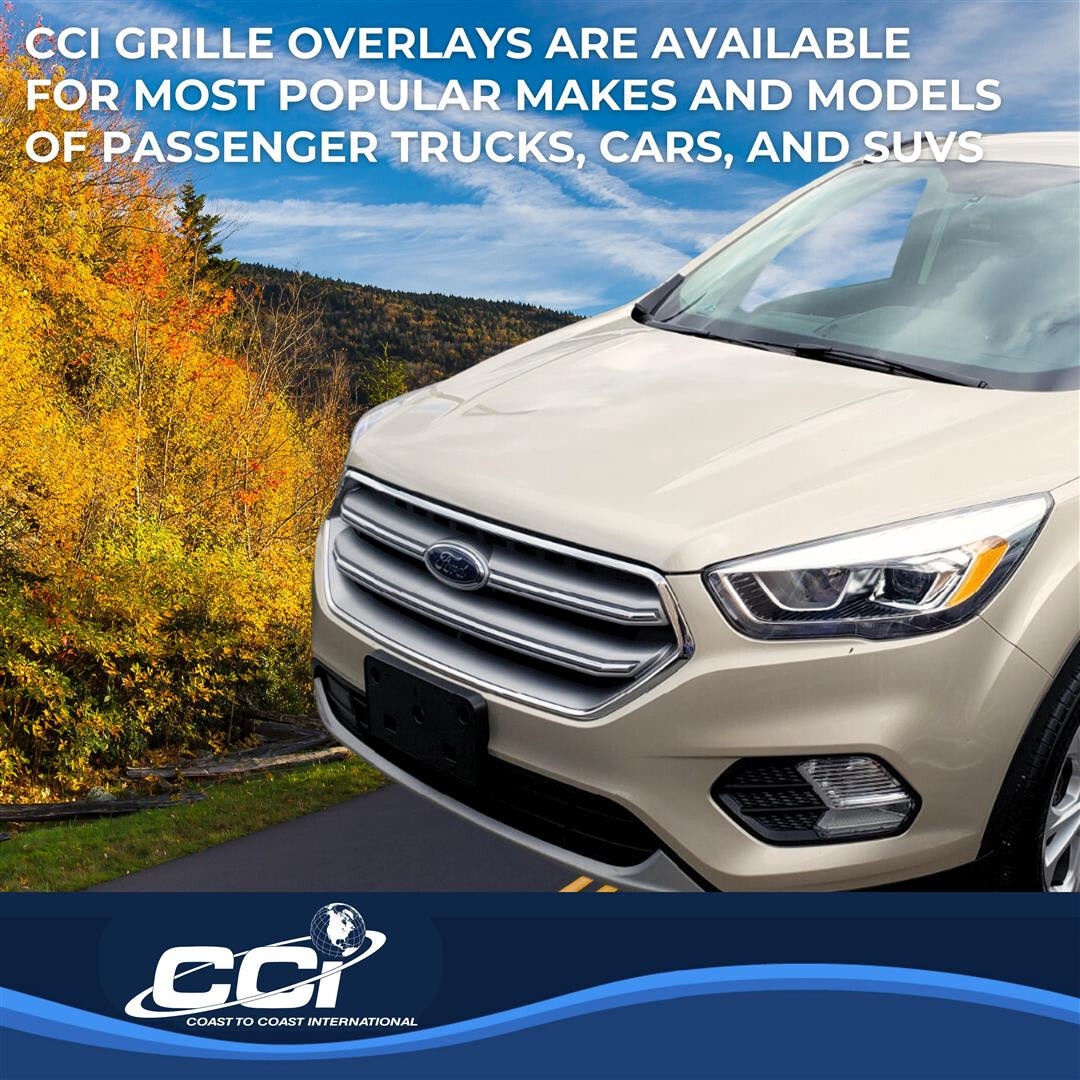 Coast To Coast IWCGI148 Grille Insert; Overlay; For 2017-2019 Ford Escape S SE - Image 5