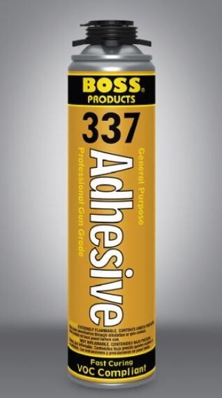 Accumetric 143143 Insulation Adhesive; Boss 337 Used To Bond Insulation Panels