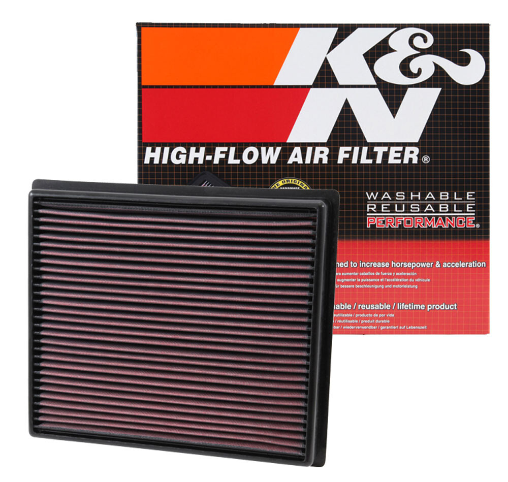 NEW K & N Washable Air Filter 335017 For 2014-2022 Toyota Tacoma Tundra Sequoia