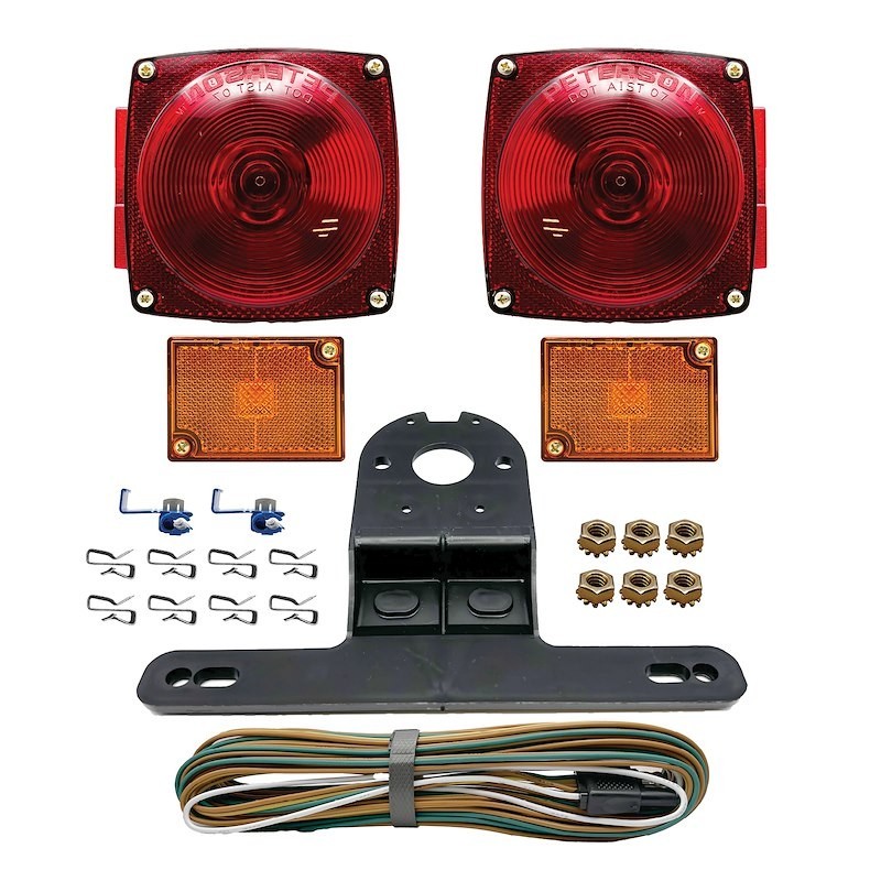 RV Designer L990 Trailer Light Kit 2 Tail Lights 2 Side Markers DOT Approved