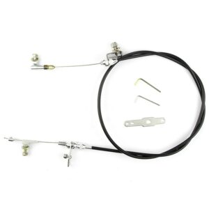 Lokar Performance KDP-20PGBLDU Powerglide Transmission Kickdown Cable; Hi-Tech