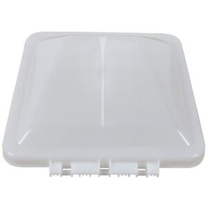 Ventline BVD0449-A01 RV Roof Vent Lid 14-1/4" x 14-1/4" White Polypropylene