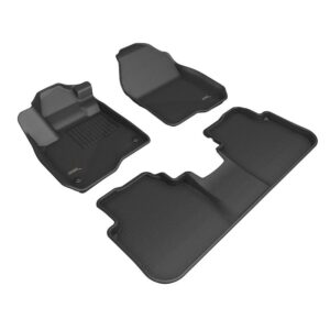 3D Mats L1HD13201509 Floor Liner KAGU Black Custom Mats For 2023-26 Honda CR-V