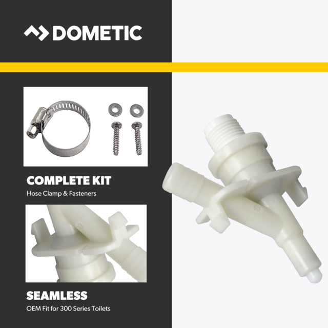 Dometic 385311641 Toilet Water Valve Module; Use With Dometic 301/ 310/ 300 - Image 2