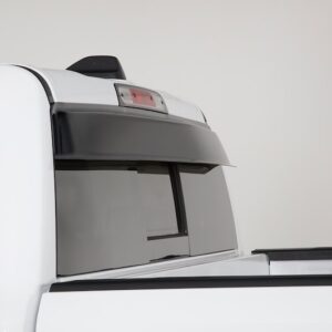 GT Styling 57112 Rear Window Deflector; Shadeblade For 2019-2024 Dodge RAM 1500