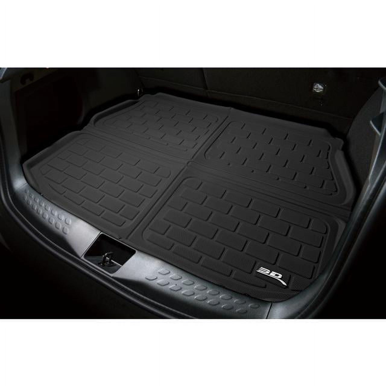 3D MAXpider Custom Fit Kagu Cargo Liner (Black) Compatible With Honda Pilot 2023-2025 - Cargo Liner - Image 2