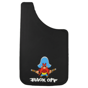 Plasticolor 000502C01 Yosemite Sam/Back Off Mud Flaps Guards Black 11 x 19 Set