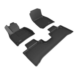 3D Mats L1MB18301509 KAGU Black MAXpider 3 PCS For 2023-2025 Mercedes-Benz EQE