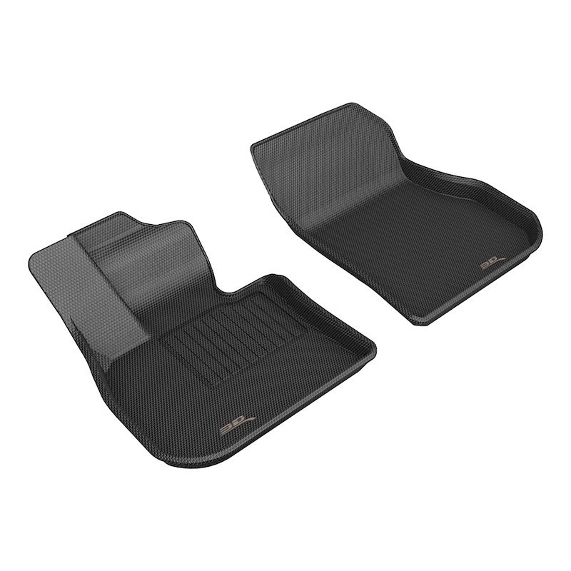 3D Mats L1BM12611509 Floor Liners Black MAXpider KAGU For 2023-2025 BMW X1