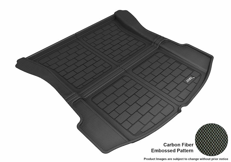 3D Mats M1TL0041309 MAXpider Rear Cargo Liner Black For 2018-2023 Tesla 3