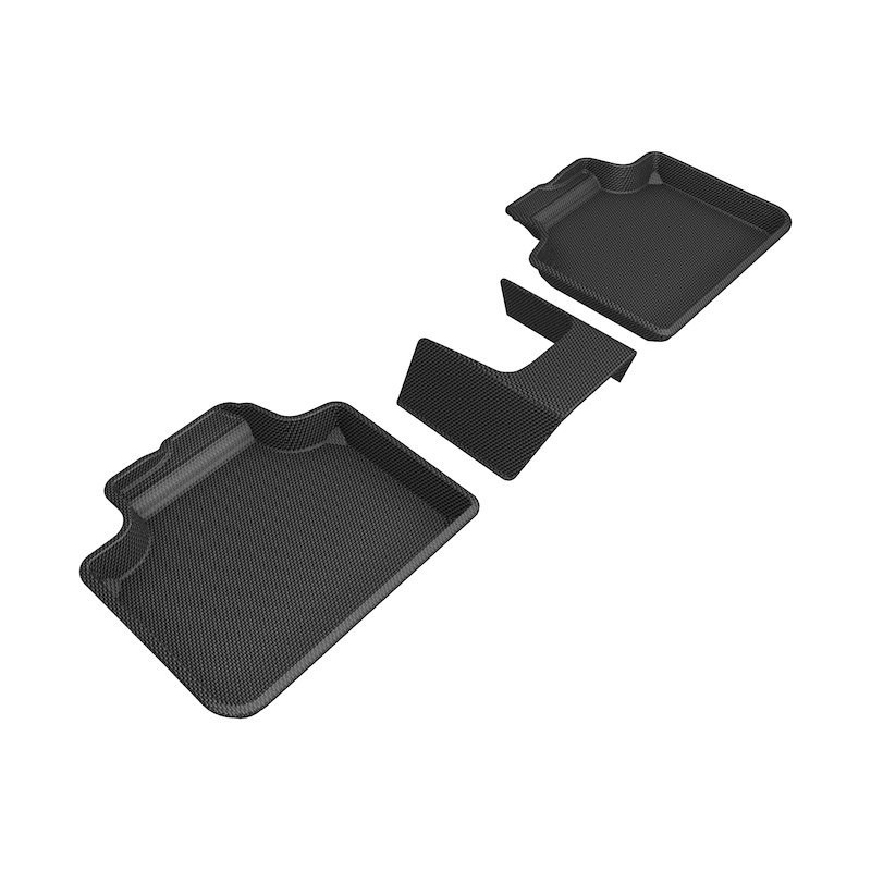 3D Mats L1BM12621509 Rear Floor Liners MAXpider Black For 2023-2025 BMW X1
