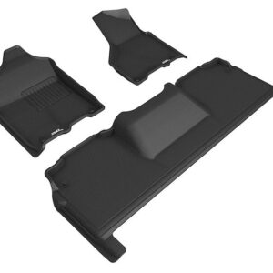 3D Mats L1DG03201509 Floor Liners MAXpider Black For 2019-2024 Ram 2500 3500