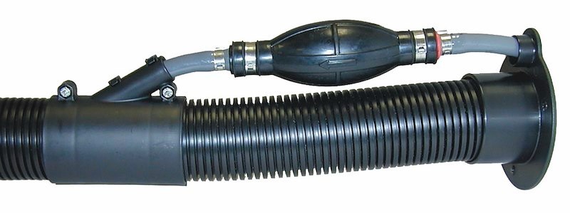 T-H Marine RFFHP-1-DP Outboard Motor Control Cable Flange; Fits 2" Rigging Hose