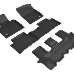 3D Mats L1KA06201509 Floor Liners MAXpider For 2021-2023 Kia Sorento 7 Passenger
