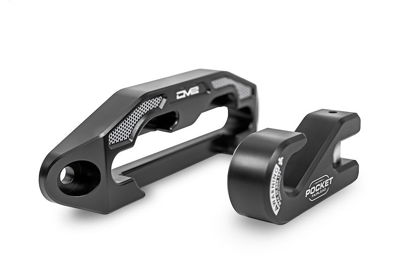 DV8 Offroad WBPF-01 Winch Fairlead For Synthetic Rope Only 20000 Pound Working